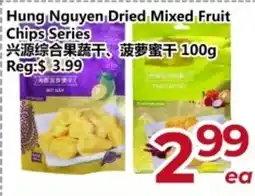 Asian Food Centre Hung Nguyen Dried Mixed Fruit Chips Series offer