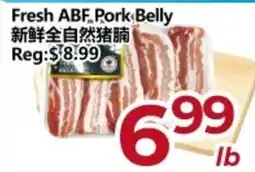 Asian Food Centre Fresh ABF Pork Belly offer