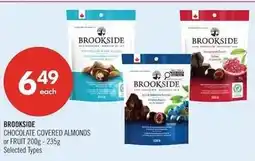 Shoppers Drug Mart Brookside chocolate covered almonds or fruit offer