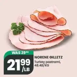 Olive Branch Norene gilletz turkey pastrami offer