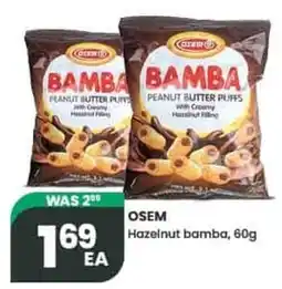 Olive Branch Osem hazelnut bamba offer