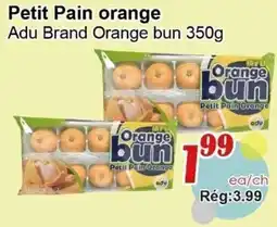 Marche C&T Adu brand orange bun offer