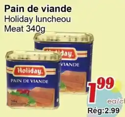 Marche C&T Holiday pain de viande offer