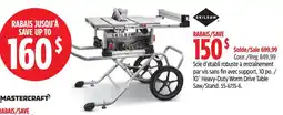 Canadian Tire SkilSaw 10" Heavy-Duty Worm Drive Table Saw/Stand offer