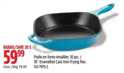 Canadian Tire Enamelled Cast-Iron Frying Pan offer