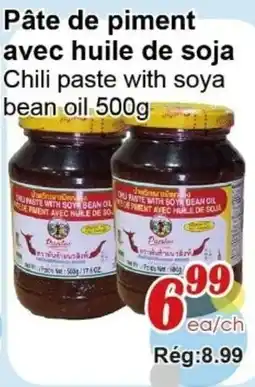 Marche C&T Pantier chili paste with soya bean oil offer