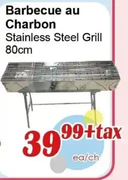 Marche C&T Barbecue au Charbon Stainless Steel Grill offer