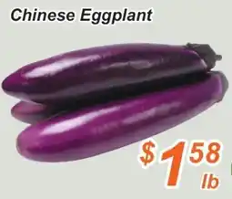 Golden Fresh Market Chinese Eggplant offer
