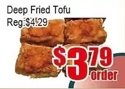 New Pacific Supermarket Deep Fried Tofu offer