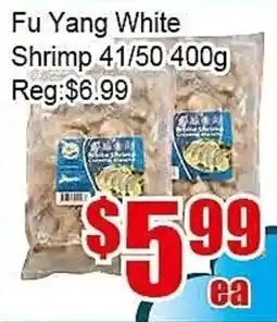 New Pacific Supermarket Fu Yang White Shrimp offer