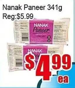 New Pacific Supermarket Nanak Paneer offer