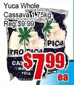 New Pacific Supermarket Yuca Whole Cassava offer
