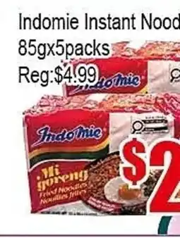 New Pacific Supermarket Indomie Mi Goreng offer
