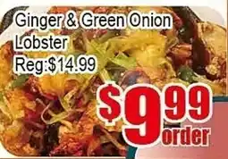 New Pacific Supermarket Ginger & Green Onion Lobster offer