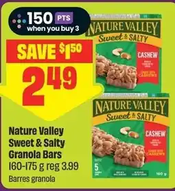 FreshCo Nature Valley Sweet & Salty Granola Bars offer