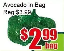 New Pacific Supermarket Avocado in Bag offer