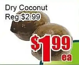 New Pacific Supermarket Dry Coconut offer