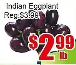 New Pacific Supermarket Indian Eggplant offer