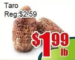 New Pacific Supermarket Taro offer