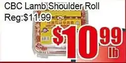 New Pacific Supermarket CBC Lamb Shoulder Roll offer