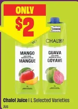 FreshCo Chalo! Juice offer