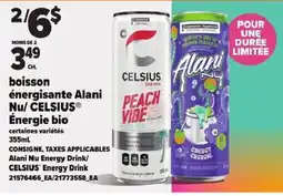 Provigo Alani Nu Energy Drink/ CELSIUS Energy Drink offer