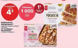 Provigo Pain plat ou focaccia pc offer