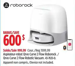 Canadian Tire Roborock Orvo Curve 2 Flow Roborock offer