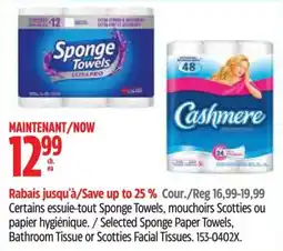 Canadian Tire Sponge Towels Cashmere offer