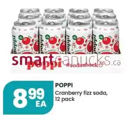 Olive Branch Poppi cranberry fizz soda offer