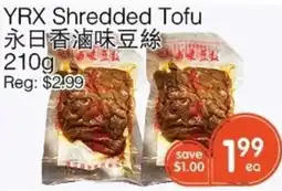 Kings Fair Supermarket Yrx shredded tofu offer