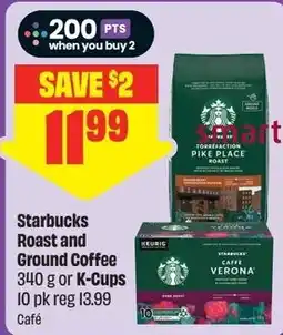 FreshCo Starbucks Roast and Ground Coffee offer