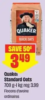 FreshCo Quaker Standard Oats offer