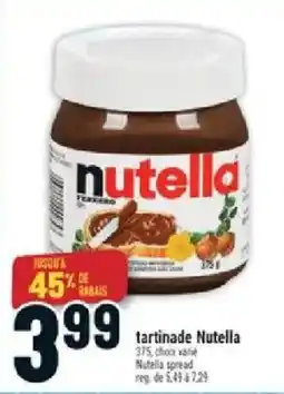 Marché Adonis nutella tartinade offer