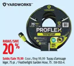 Canadian Tire Yardworks featherlight garden hose offer