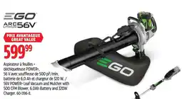 Canadian Tire Ego 56v leaf vacuum and mulcher offer