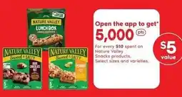 Shoppers Drug Mart Nature Valley snacks offer