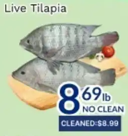 Oceans Fresh Food Market Live Tilapia offer