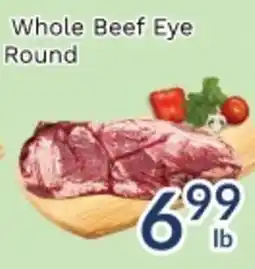 Oceans Fresh Food Market Whole Beef Eye Round offer
