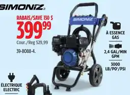 Canadian Tire Simoniz pressure washer offer