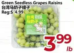 Asian Food Centre Green Seedless Grapes Raisins offer