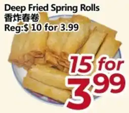 Asian Food Centre Deep Fried Spring Rolls offer