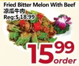 Asian Food Centre Fried Bitter Melon With Beef offer