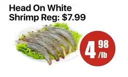 Aigoo Foodmart Head On White Shrimp offer