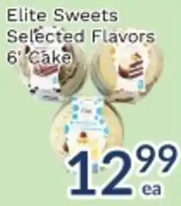 Oceans Fresh Food Market Elite Sweets Selected Flavors 6' Cake offer