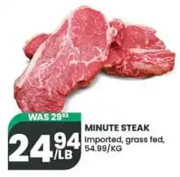 Olive Branch Minute steak offer