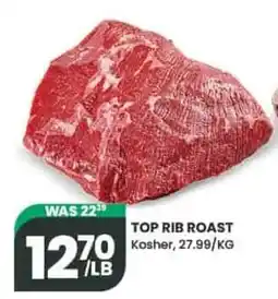 Olive Branch Top rib roast offer
