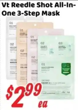 Nations Fresh Foods Vt Needle Shot All-In-One 3-Step Mask offer