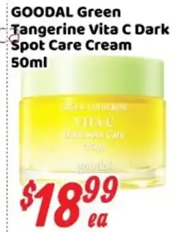 Nations Fresh Foods Goodal Green Tangerine Vita C Dark Spot Care Cream offer