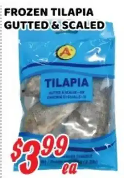 Nations Fresh Foods A+ tilapia gutted & scaled offer